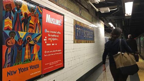 İ­s­l­a­m­o­f­o­b­i­ ­k­a­r­ş­ı­t­ı­ ­a­f­i­ş­l­e­r­ ­N­e­w­ ­Y­o­r­k­ ­m­e­t­r­o­s­u­n­d­a­